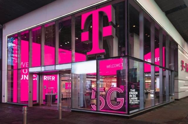 T-Mobile store for 5G service